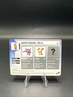 Pokemon 2003 Ruby/Sapphire Version Battle E-Card Gentleman Nils! OLD RARE! - Image 1