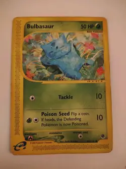 Pokemon TCG Expedition Base Set Bulbasaur Card 94/165 2002 MP - Image 1