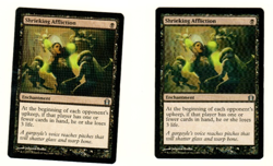 Set Of 2 Shrieking Affliction Return To Ravnica #76 Magic the Gathering Card - Image 1
