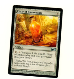 Elixer Of Immortality #206 M11 Magic the Gathering Card - Image 1