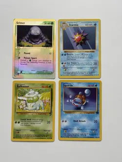 Various Pokemon Mixed Card Lot HP-LP Vintage - Image 1