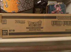 Dragon Ball Super Card Game BT18 Dawn Of The Z-Legends ZENKAI Case Sealed - Image 1