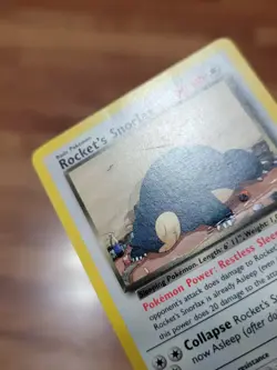 PL Rocket's Snorlax 033/132 Gym Heroes Pokemon Card - Image 2