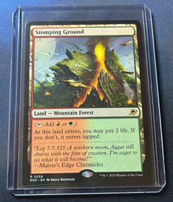MTG Stomping Ground Edge of Eternities 0258 Magic the Gathering Card - Image 1