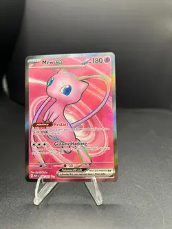 Mew ex 193/165 Sv: Scarlet & Violet 151 Holo MINT Card!!! Read - Image 1