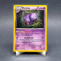Weezing XY163 XY Black Star Promo Pokemon Card | LP/EX - Image 1