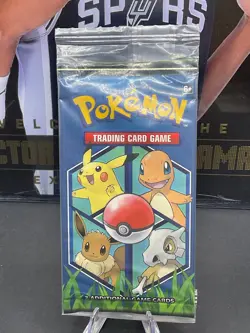 Sealed Pokemon (2019) General Mills Sun and Moon PACK 3-Card Lets Go Kanto - Image 1