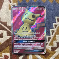 Pokemon Mimikyu GX Full Art Ultra Rare Holo Card Sm-Lost Thunder 206/214 - Image 1
