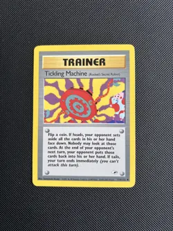 Pokemon Card Gym Heroes Tickling Machine 119/132 WOTC - Image 1