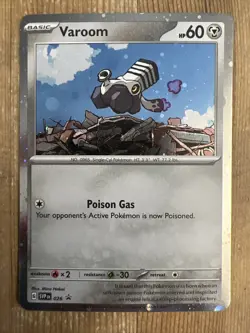 Varoom - SVP026 - Pokemon Promo Scarlet & Violet Ultra Rare Holo Card NM - Image 1