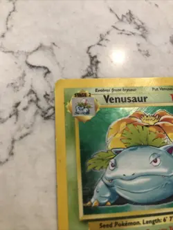Pokemon Venusaur Base Set 15/102 Holo Rare 1999 Original Card - Image 4