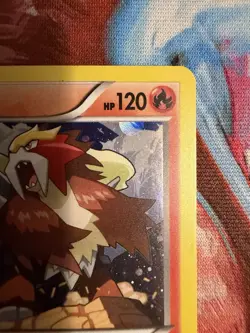 Entei - (Cosmos Holo) 014/098 Blister Exclusives Holo Card Light Play - Image 3