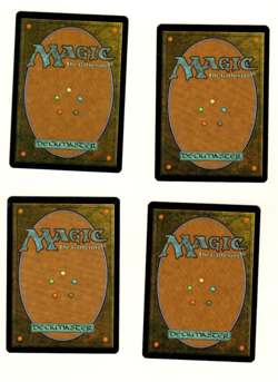 Set Of 4 Jackal Familiar M10 Magic the Gathering Playset - Image 4