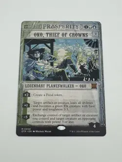 Oko, Thief of Crowns #50 (NM) Outlaws of Thunder Junction OTP Magic MTG - Image 1
