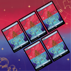 Secret Lair - The Astrology Lands: Aquarius Mtg Magic Sealed Free Shipping! - Image 1