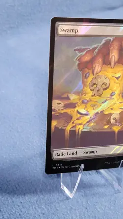 Swamp - Pizza (Surge Foil) FOIL 312 TMT Teenage Mutant Ninja Turtles NM - Image 4