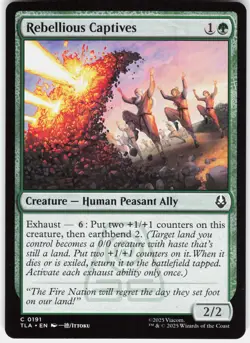 Rebellious Captives C Avatar: The Last Airbender 191 LP - Image 1