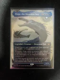 Eluge, the Shoreless Sea (Borderless) - NM - 288 - BLB - Foil - Mythic - Image 1