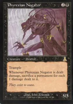 Phyrexian Negator MTG Urza's Destiny 65 - Image 1