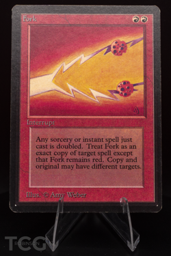 Fork - 1993 Magic the Gathering - Limited Edition Beta Regular - Image 1