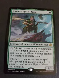 MTG Gwenna, Eyes of Gaea - The Brothers' War #185 NM - Image 1