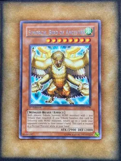 Yugioh Simorgh, Bird of Ancestry LODT-EN039 Rare 1st Ed NM - Image 1