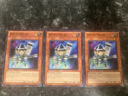 3X Shien's Squire STOR-EN026 - Yugioh Yu Gi Oh! 3 Playset - Image 1