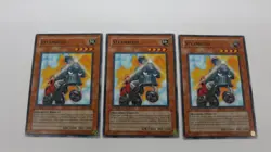 3x STEAMROID MONSTER PLAYSET CRV-EN008 1ST EDITION COMMON YUGIOH NM / UNPLAYED - Image 1