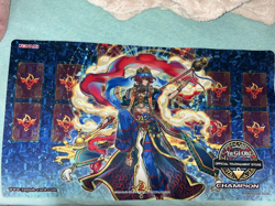 Yu-Gi-Oh! Official DOOD OTS CHAMPION 2026 Radiant Typhoon Playmat NEW - Image 1