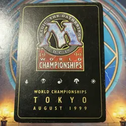 Blank - 1999 (Filler Card for Artist Alters) ~ Lightly Played World Championship - Image 2