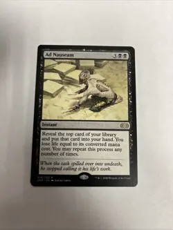 Ad Nauseam Double Masters Nonfoil Card #076 MTG LP - Image 1