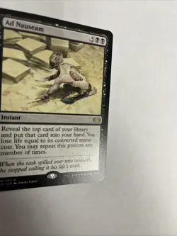 Ad Nauseam Double Masters Nonfoil Card #076 MTG LP - Image 2