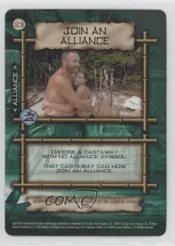 2001 Mattel/Upper Deck Entertainment Survivor Trading Card Game Richard Hatch - Image 1