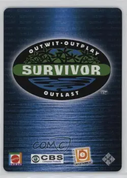 2001 Survivor Trading Card Game Richard Hatch Dog Food #26 - Image 2