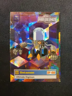 Digimon Upper Deck Animated Series 2 Datamon 15 of 32 Prism Holo Foil Card - Image 1