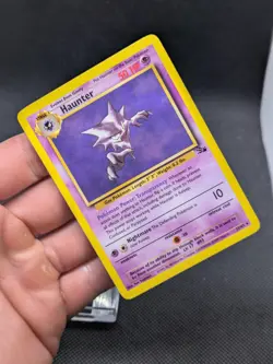 Pokemon Card Haunter 21/62 Fossil Set Non Holo Rare WOTC NM - Image 2