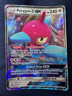 Porygon-Z GX SM216 JUMBO OVERSIZED Black Star Promo Holo Pokemon Card - Image 1