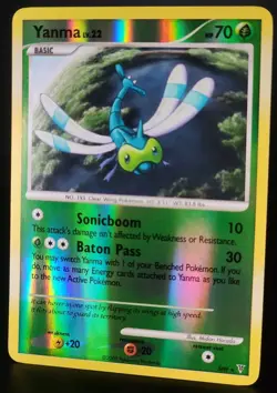 Pokemon TCG 2009 Shiny Yanma SH9 Reverse Holo RARE Card Supreme Victors NM-MINT - Image 5