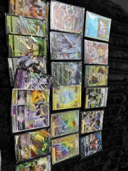 Pokemon TCG Cards Bundle - FA-art rares - SIR gold rainbows x21 English hits go - Image 1