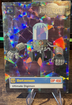 Digimon Upper Deck Animated Series 2 Datamon 15 of 32 Prism Holo Foil Card - Image 1