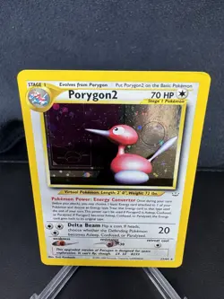 Pokemon Porygon2 Holo 12/64 Neo Revelation WOTC Vintage Card LP - Image 2