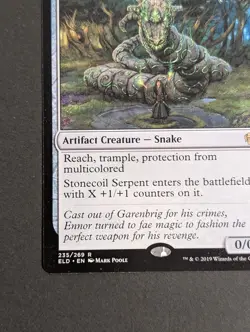 MTG Card - 1x Stonecoil Serpent - Throne of Eldraine - NM - Magic The Gathering - Image 5