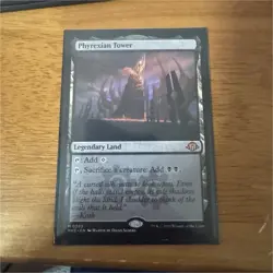 Magic: The Gathering Phyrexian Tower Modern Horizons 3 Mythic Land Regular 303 - Image 1