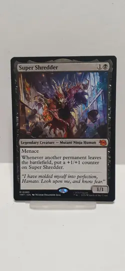 SUPER SHREDDER - TEENAGE MUTANT NINJA TURTLES - MAGIC THE GATHERING (TMT) - Image 1