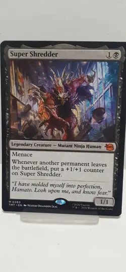 SUPER SHREDDER - TEENAGE MUTANT NINJA TURTLES - MAGIC THE GATHERING (TMT) - Image 4