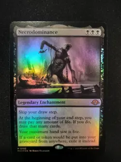 MTG Necrodominance Foil 0102 Modern Horizons 3 NM - Image 1