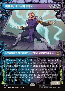 Magic: The Gathering: Krang & Shredder - TMT #245 FOIL - Image 1