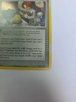 Pokemon TCG Holon Researcher 95/113 Delta Species Reverse Stamped 2005 - Image 2