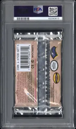 1999 Pokemon 1st Edition Fossil Lapras PSA 10 Foil Booster Pack GEM MINT! - Image 2