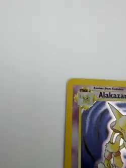 Pokemon Alakazam Base Set 1/102 Holo Rare 1999 80 HP Ken Sugimori - Image 4